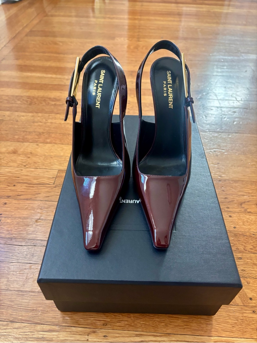 Saint Laurent Lee Slingback Pumps